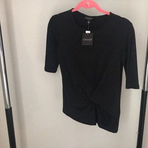 Topshop black top
